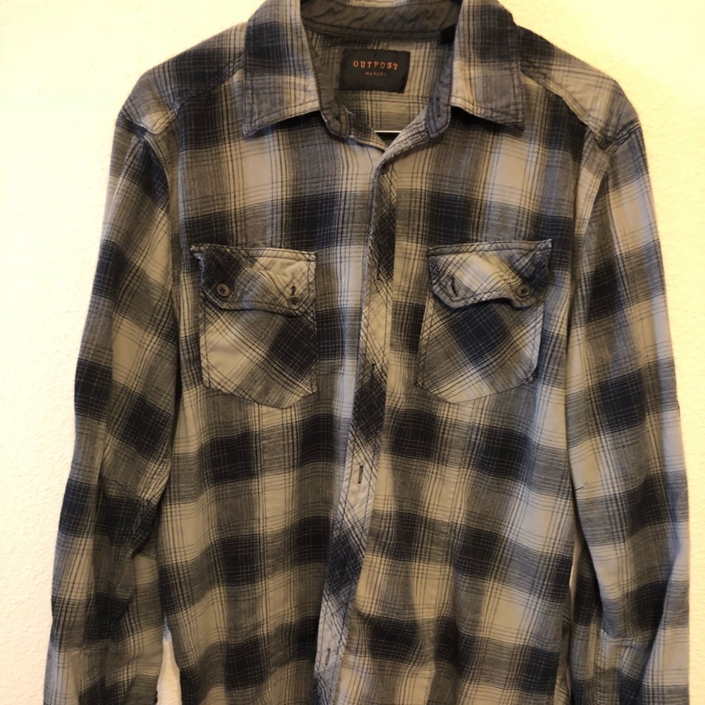 Outpost Green Plaid Shirt